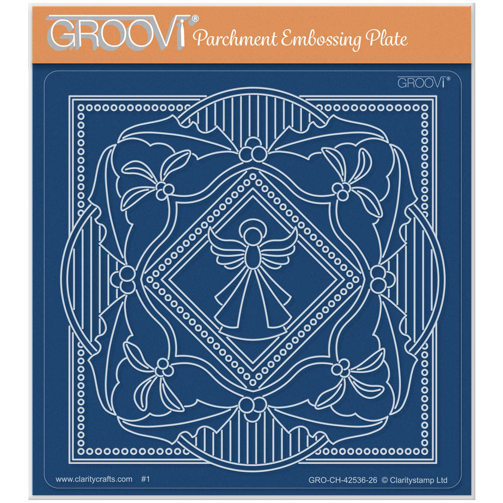 Angel - Christmas French Lace Midi Groovi Plate