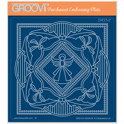 Angel - Christmas French Lace Midi Groovi Plate