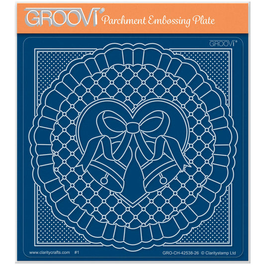 Bells - Christmas French Lace Midi Groovi Plate