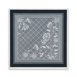 Floral Swirls & Corners A4sq Groovi Collection by Tina Cox with ii Book