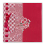 Floral Swirls & Corners A4sq Groovi Collection by Tina Cox with ii Book