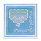 Tina's Floral Swirls & Corners All in One A5 Square Groovi Plate Collection & Parchment