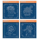 Linda's Floral Gifts A5 Square Groovi Plate Collection