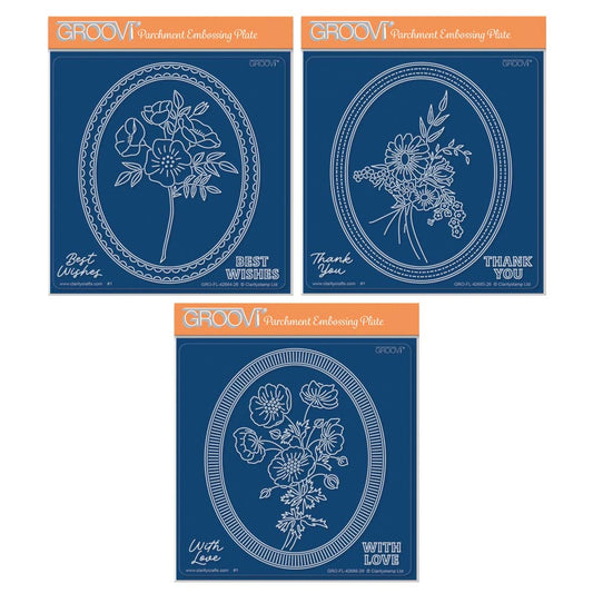 Posies Midi Groovi Plate Collection