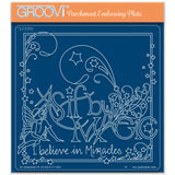 Mel's As if by Magic A5 Square Groovi Plate