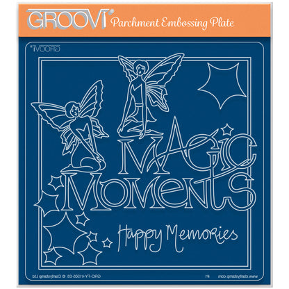 Mel's Magic Moments A5 Square Groovi Plate