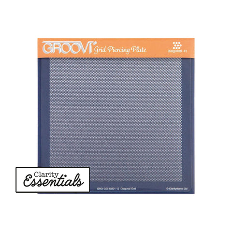 Mini Diagonal Basic Bold A6 Square Groovi Piercing Grid