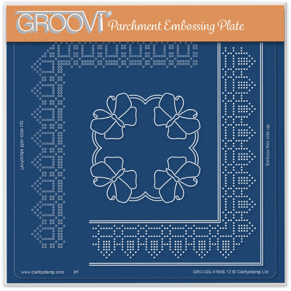 Josie's Arch Lace Duet A5 Square Groovi Grid