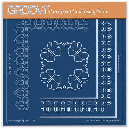 Josie's Arch Lace Duet A5 Square Groovi Grid