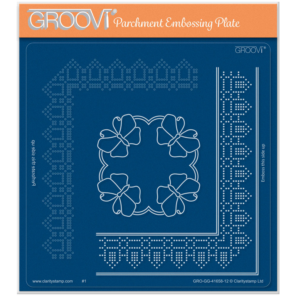Josie's Arch Lace Duet A5 Square Groovi Grid