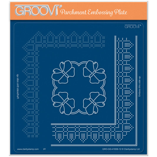 Josie's Arch Lace Duet A5 Square Groovi Grid