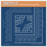 Josie's Oval Lace Duet A5 Square Groovi Grid