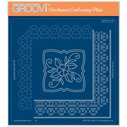 Josie's Triangle Lace Duet A5 Square Groovi Grid