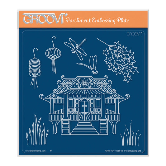 Waterhouse A5 Square Groovi Plate