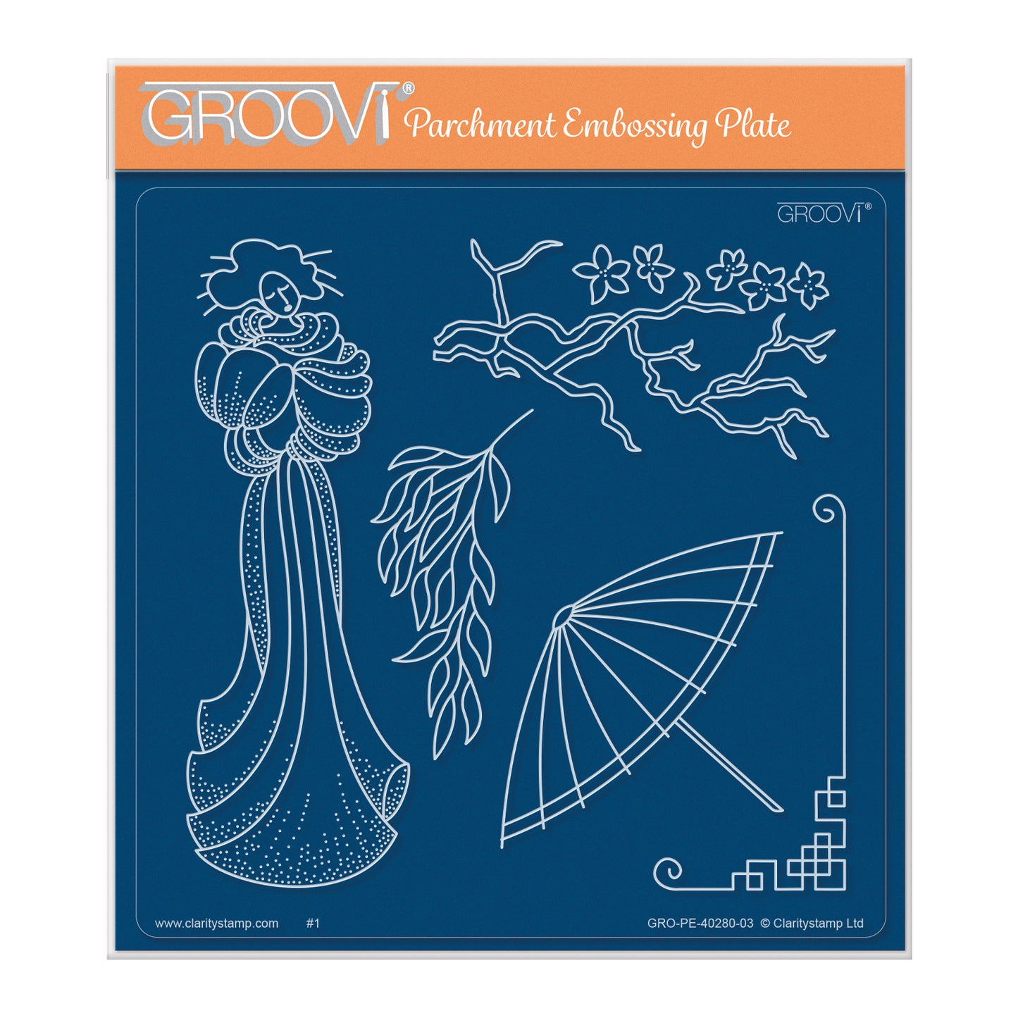 Geisha A5 Square Groovi Plate