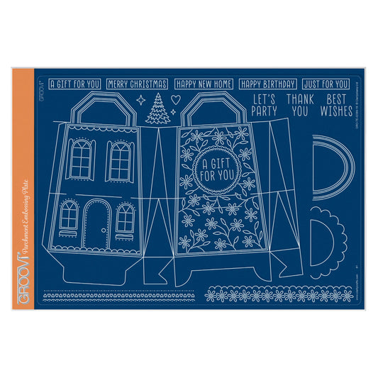 Gift Bag A4 Groovi Tem-plate