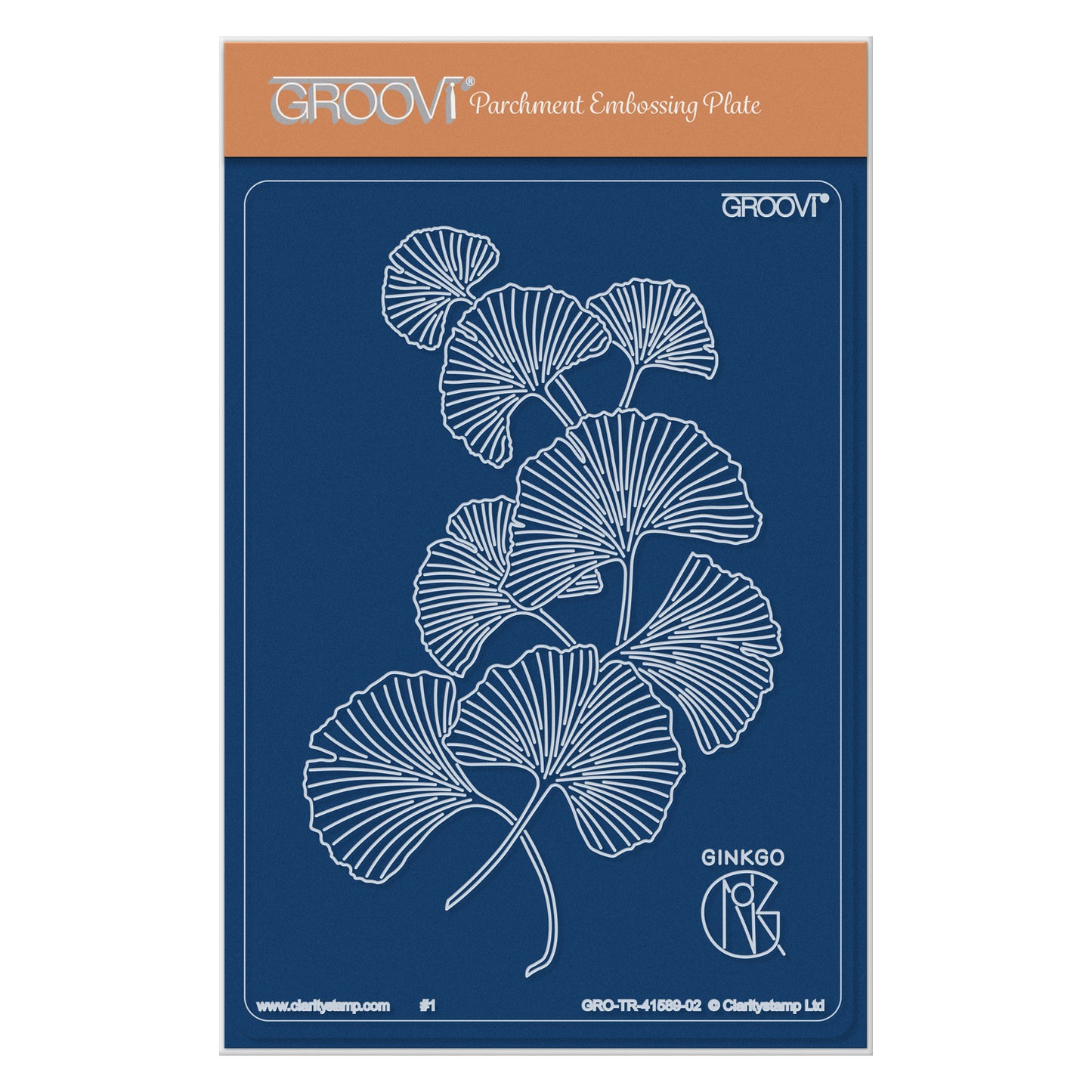 Ginkgo Spray A6 Groovi Plate