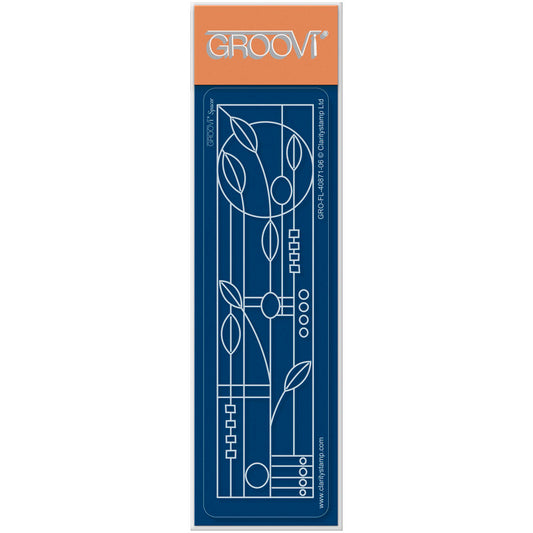 Art Nouveau Floral Groovi Spacer Plate (for A6)