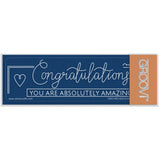 Congratulations Ribbon Sentiments Groovi Spacer Plate