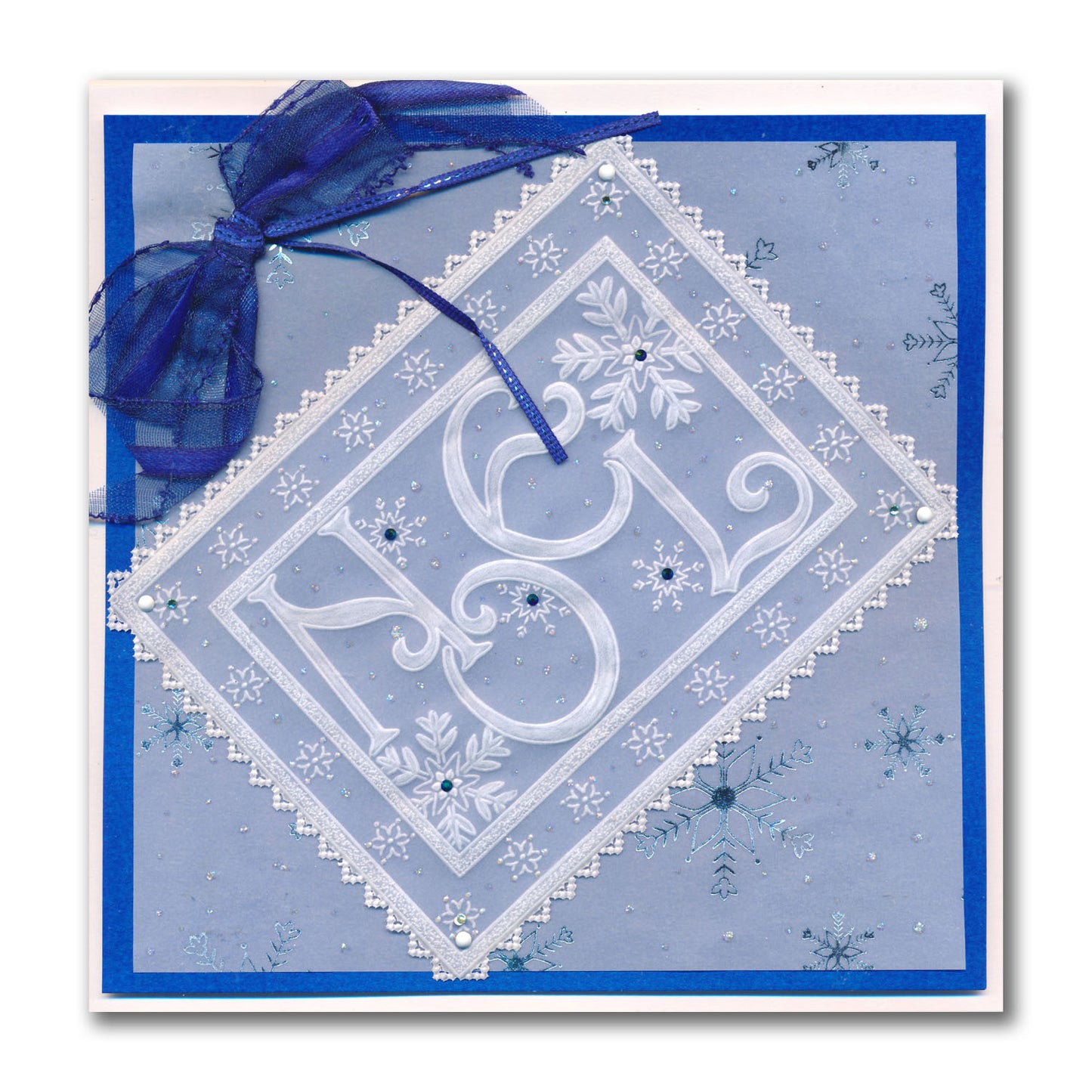 Linda's A Touch of Christmas A5 Square Groovi Plate Collection with FREE A5 Parchment Worth £10.49