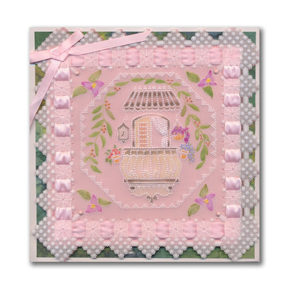 Linda's Layering Frames Set 4 - Tuscany A4 Square & A5 Square Groovi Plate Collection