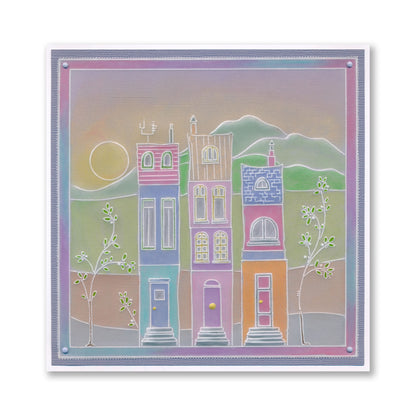 Clarity Street A4 Square Groovi Plate