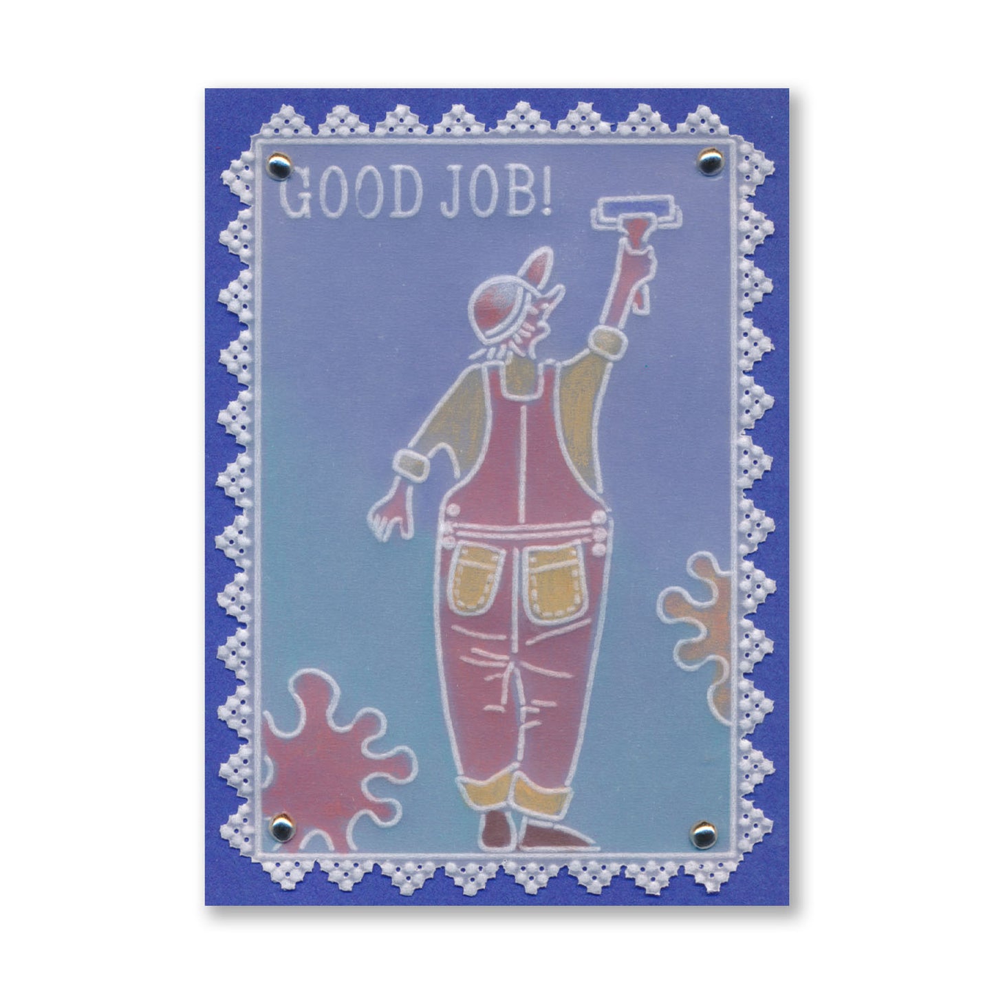 Barbara's Mr. Painter A5 Square Groovi Plate