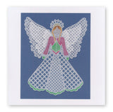 Linda's 3D Angel A4 Groovi Plate