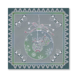 Tina Cox Christmas Elements Sampler A4 Groovi Plate