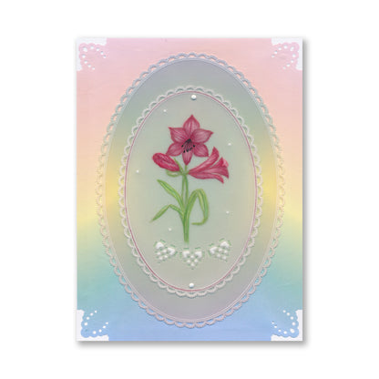 Linda's Floral - Set 1 A6 & Spacer Groovi Plate Collection