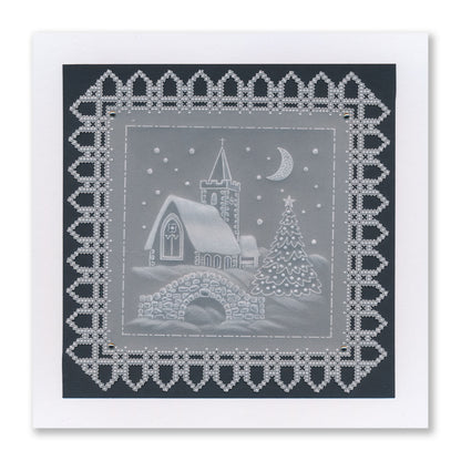 Linda's Layering Frames Set 1 - Christmas A4 Square & A5 Square Groovi Plate Collection