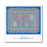 Linda's Noel A5 Square Groovi Plate