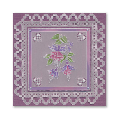 Linda's Floral - Set 1 A6 & Spacer Groovi Plate Collection