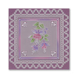 Linda's Floral - Set 1 A6 & Spacer Groovi Plate Collection