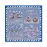 Tina Cox Christmas Elements Sampler A4 Groovi Plate