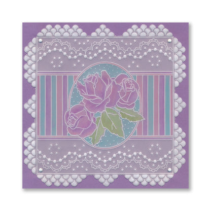 French Lace Midi Groovi Plate Quartet