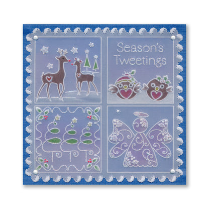 A Groovi Christmas Sampler Collection A4 Groovi Plate Trio & A5 Parchment