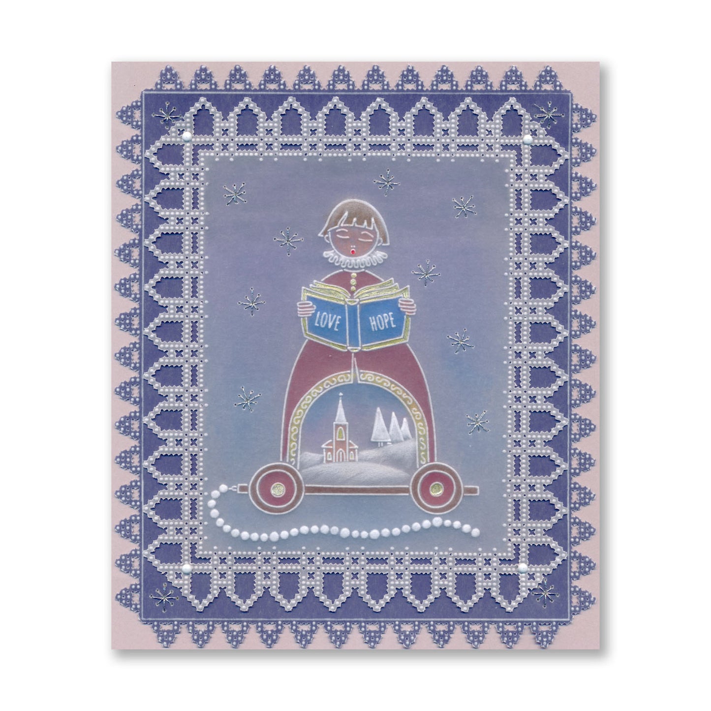 Barbara's SHAC Choir Boy Wooden Toy A6 Groovi Plate