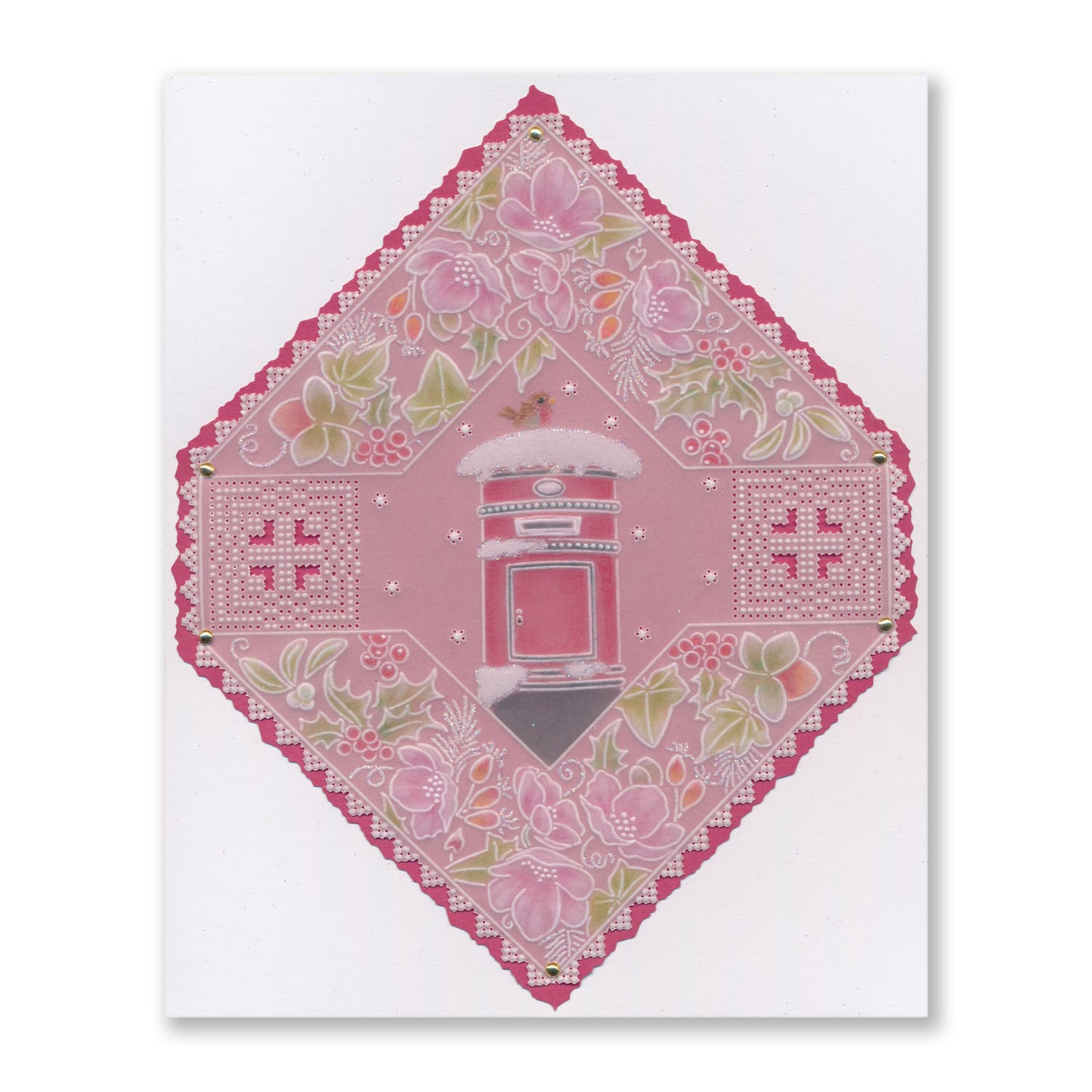 Linda's Layering Frames Set 1 - Christmas A4 Square & A5 Square Groovi Plate Collection