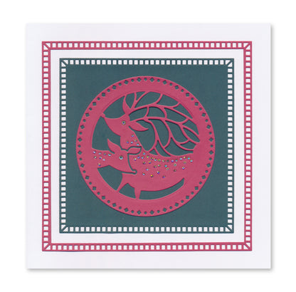 Nested Circle Doodle Frame-its Frames & Panels Die Collection