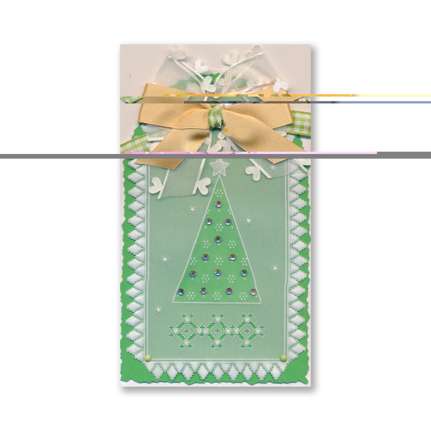 Tina's Christmas Easy Layout A5 Square Groovi Plate Collection with 8" x 8" Shenandoah Designer Parchment