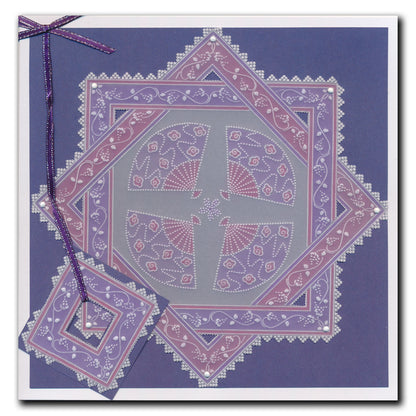 Linda's Layering Frames Set 3 - Oriental A4 Square & A5 Square Groovi Plate Collection