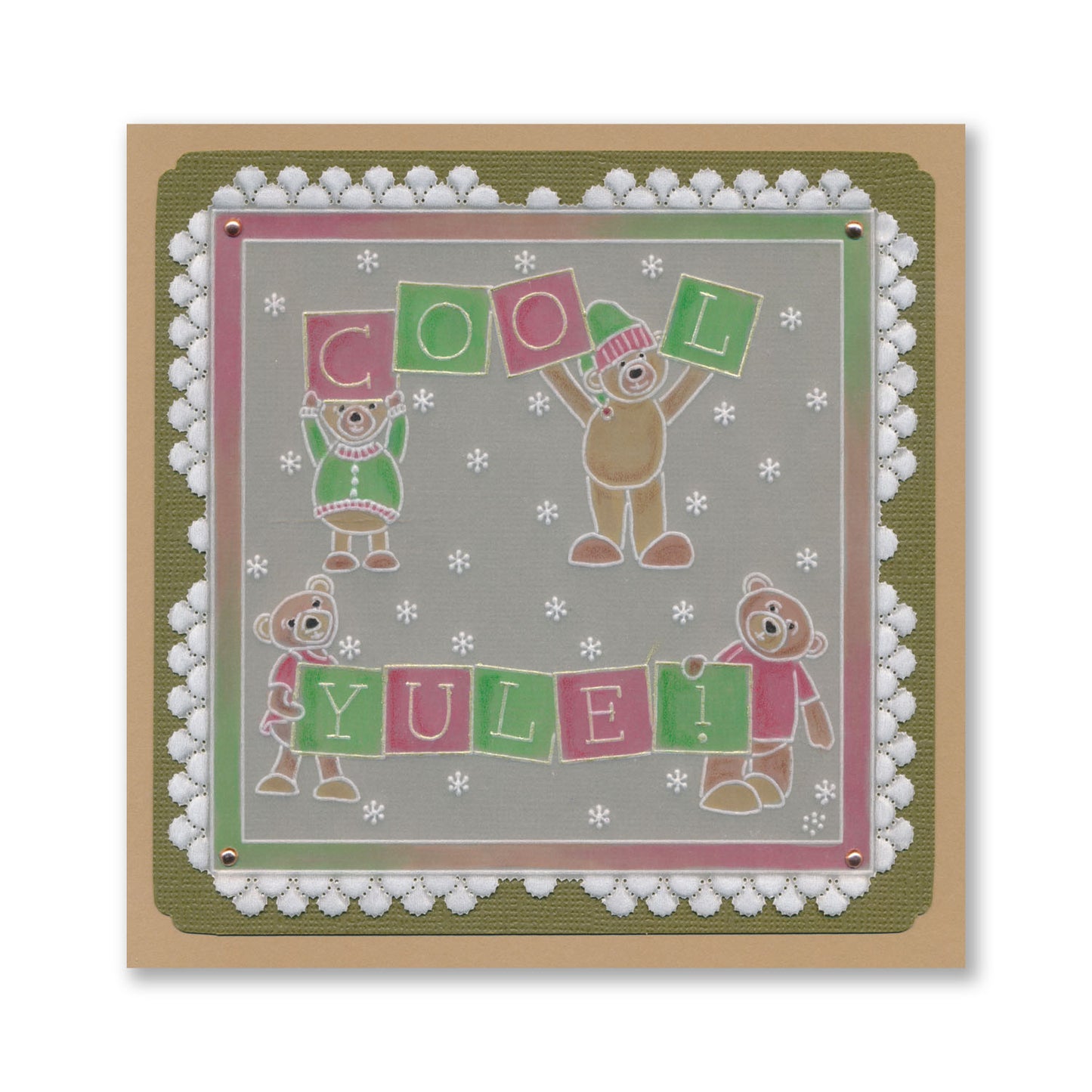 BIP the Bear Letterboxes A5 Groovi Plate