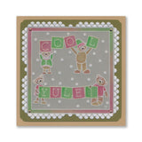 BIP the Bear Letterboxes A5 Groovi Plate