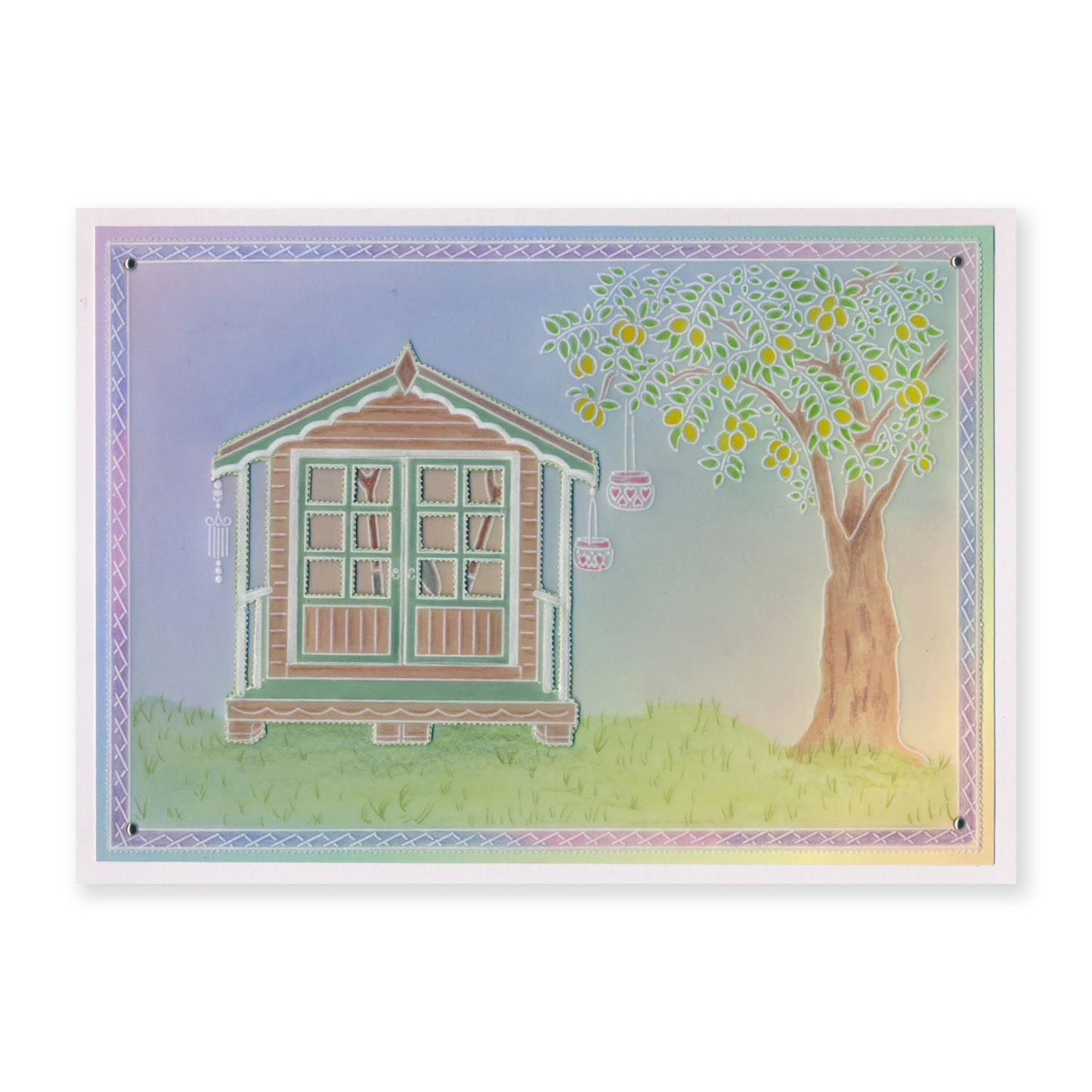 Linda's In the Garden - Set 1 A5 Groovi Plate Trio