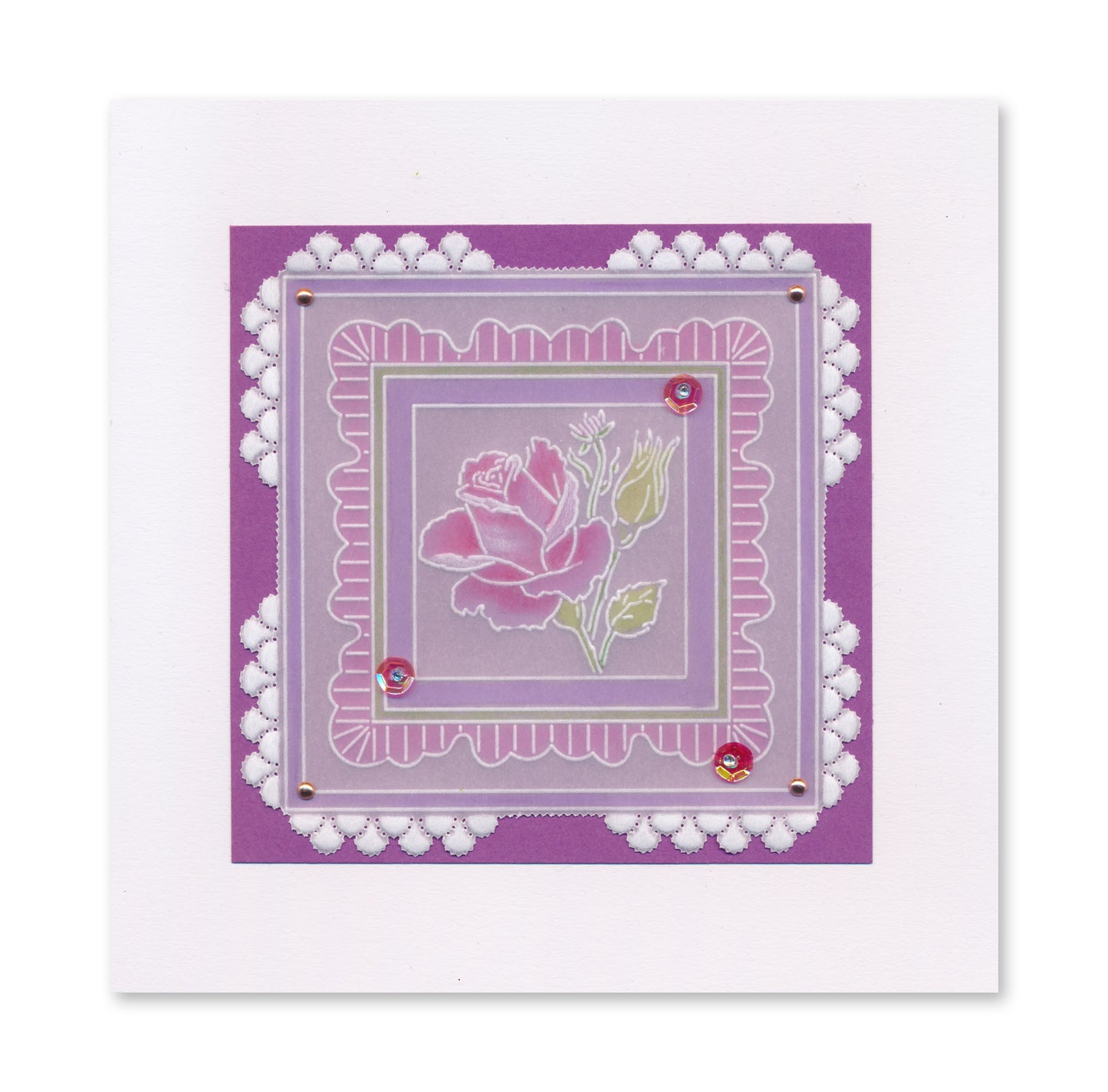 Jayne's Floral Sampler A4 Groovi Plate