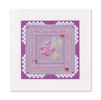 Jayne's Floral Sampler A4 Groovi Plate