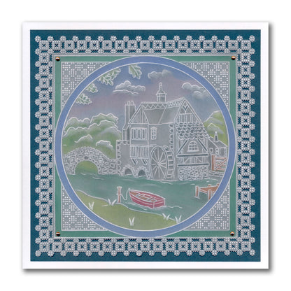 Linda's Country Scenes A5 Square Groovi Plate Collection