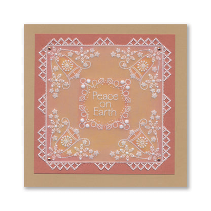 Tina Cox Christmas Elements Sampler A4 Groovi Plate