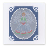 Linda's 3D Angel A4 Groovi Plate